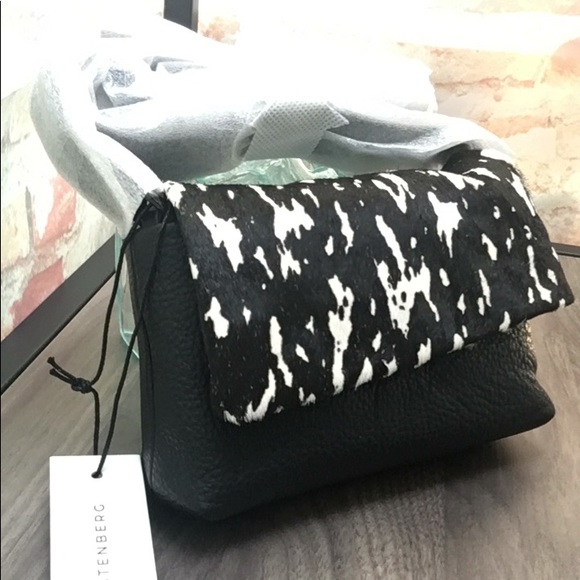 New Aimee Kestenberg Leather Animal Spotted Print Mini Crossbody Bag - Picture 2 of 10